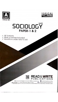 A/L Sociology Paper - 1 & 2 Topical Article No. 501 